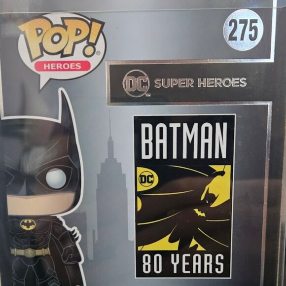Funko‎ POP Super Heroes Batman 1989 80th Anniversary Figure 275 & Catwom… - Picture 2 of 5